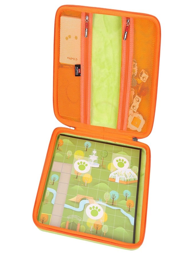 FBLFOBELI Travel Case for Many Board Game, Compatible with Hasbro Gaming/Monopoly/Gamewright Outfoxed/My First Castle Panic etc, 10x9.6x2.8 Inch, Case Only - Image 2